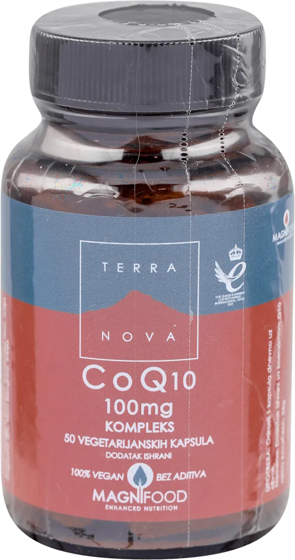 Srce, krvni sudovi i cirkulacija TERRANOVA Koenzim Q10 100mg kompleks A50