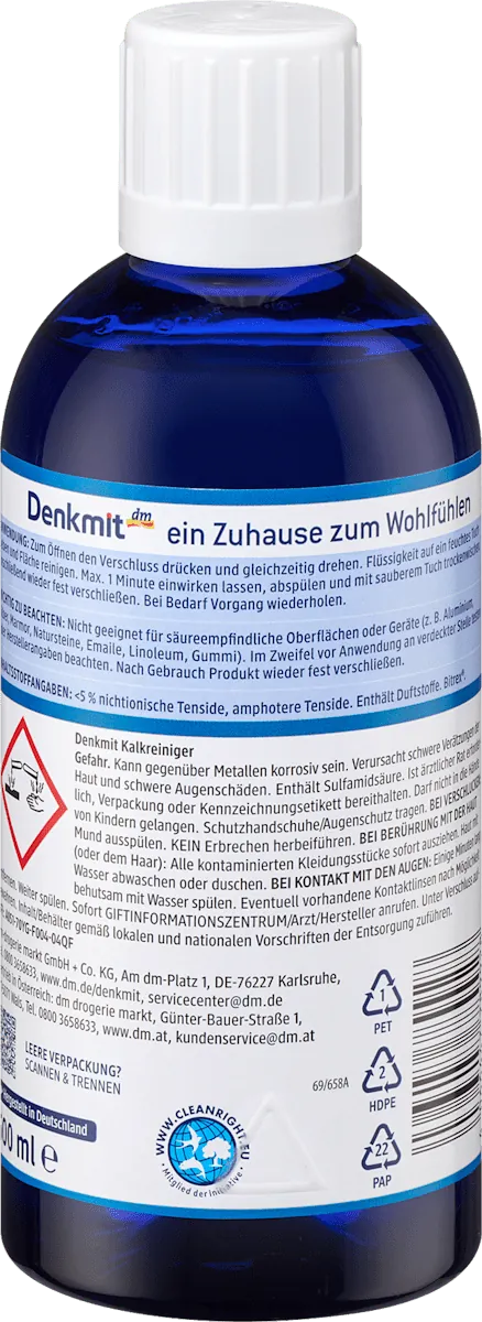 Sredstvo za čišćenje kamenca DENKMIT 500ml