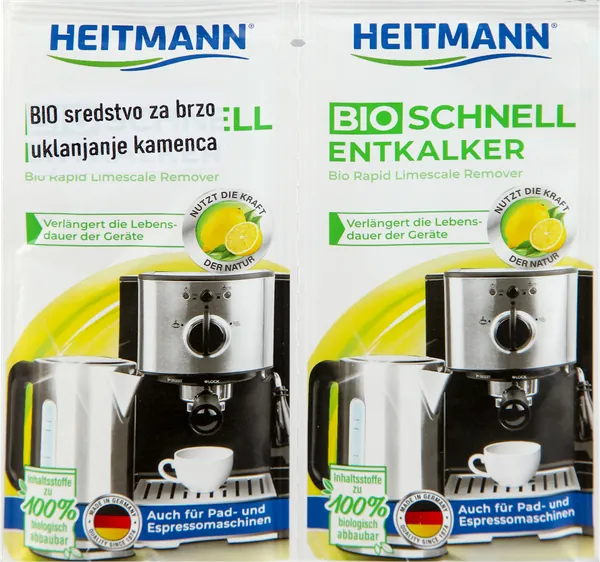 Sredstvo za čišćenje kamenca HEITMANN Bio sredstvo 2x25g