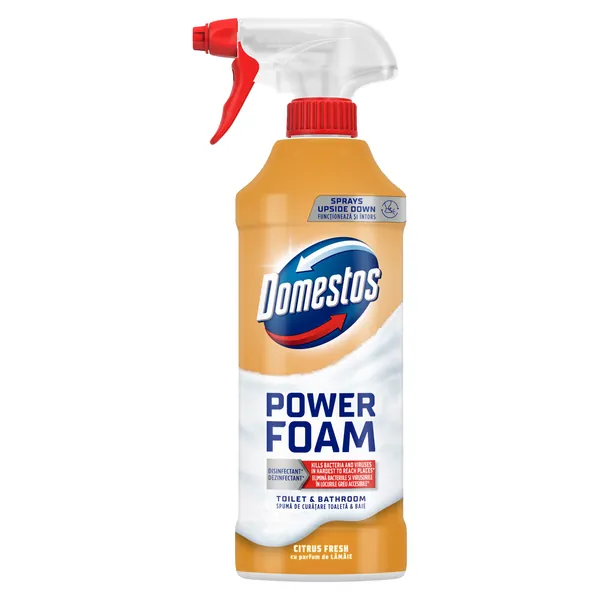 Sredstvo za čišćenje kupatila DOMESTOS power foam limun 435ml