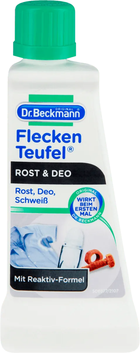 Sredstvo za odstranjivanje fleka DR.BECKMANN od rdje i dezodoransa 50ml