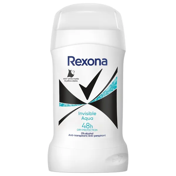 Stik REXONA Invisible aqua 50ml