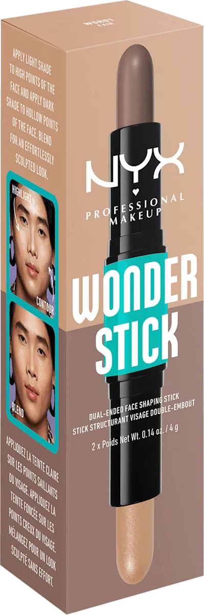 Stik za hajlajt i konture NYX PROFESSIONAL MAKEUP Wonder Stick Dual Face Lift wsr01 fair