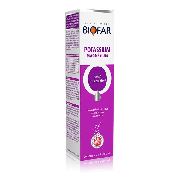 Šumeći vitamini i minerali BIOFAR Potassium Magnesium