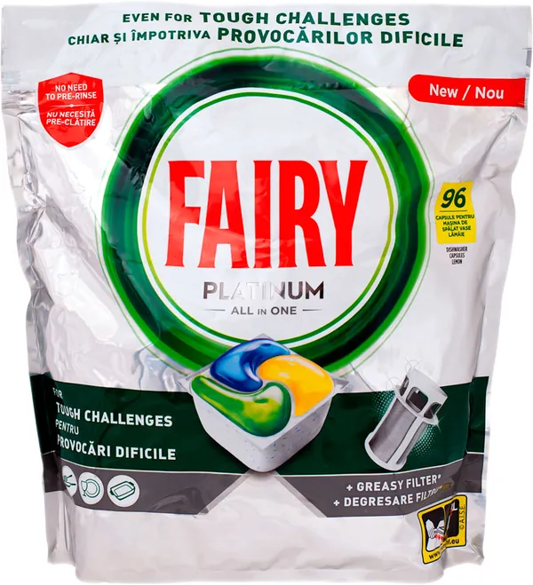 Tablete FAIRY Platinum 96kom