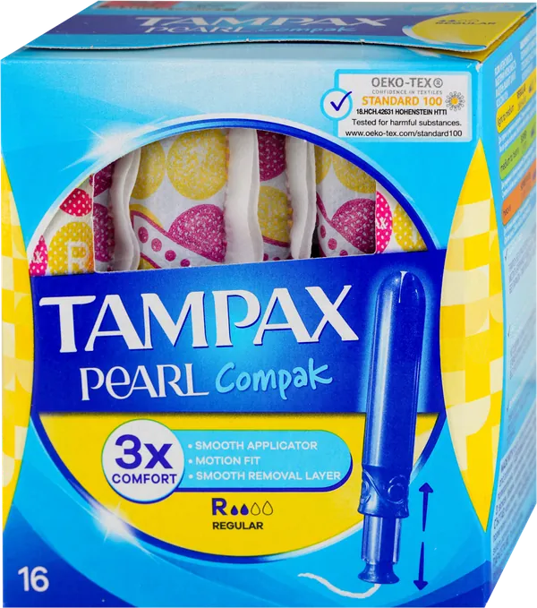 Tamponi TAMPAX Pearl Compak normal sa aplikatorom 16kom