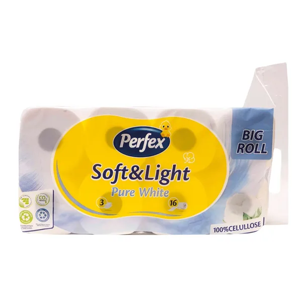 Toalet papir PERFEX soft & light 3sloja 16kom