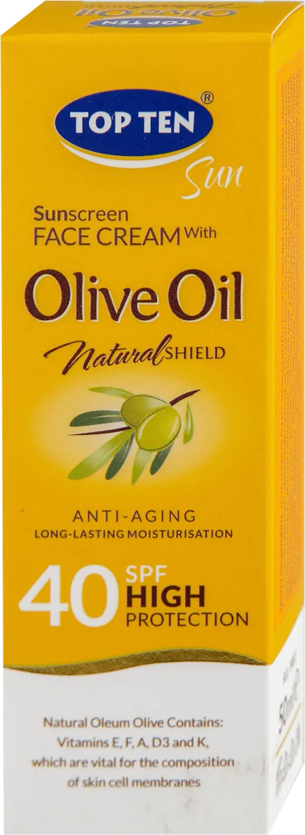 Top Ten Olive krema za lice SPF 40 50ml