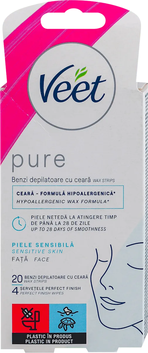 Trake za depilaciju VEET za depilaciju lica 20kom