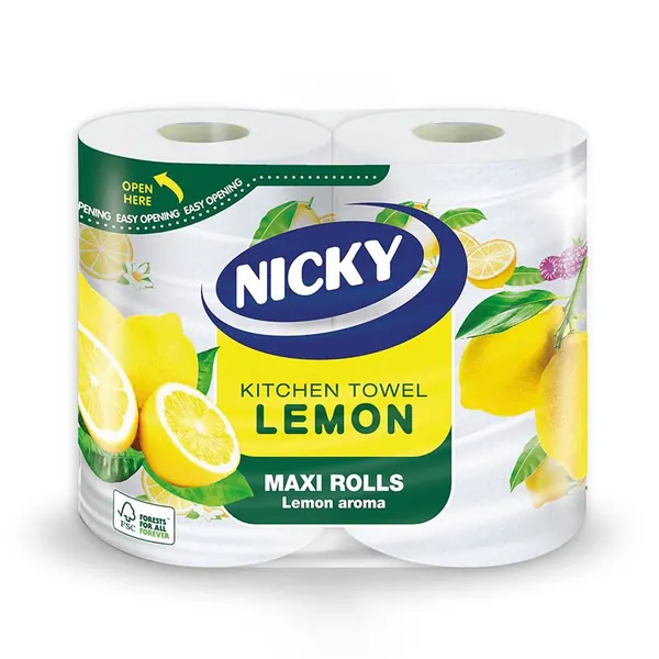 Ubrus NICKY Maxi limun 2sloja 2kom