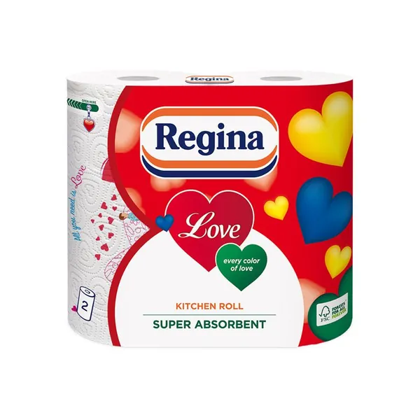 Ubrusi REGINA kuhinjski ubrus Love 2 Rolne
