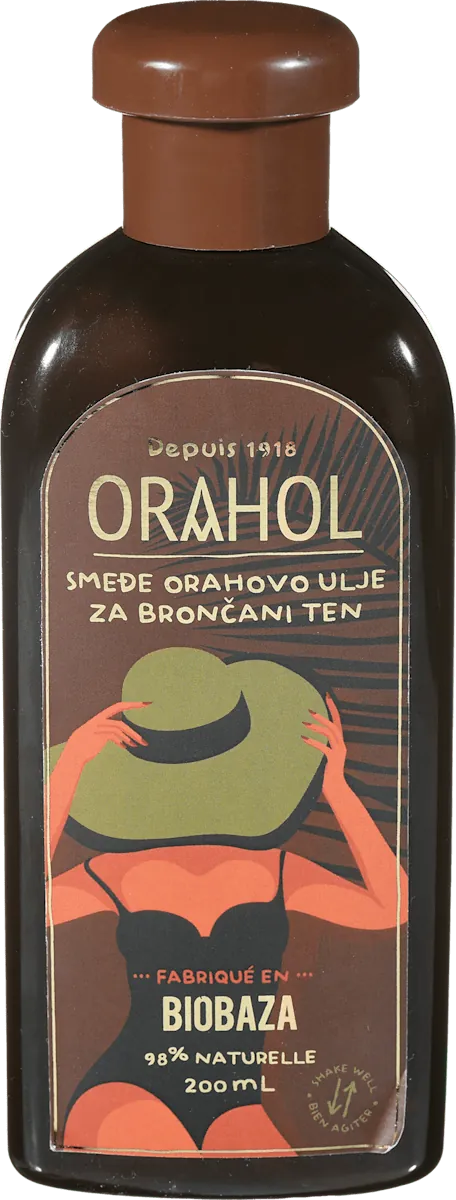 Ulje za sunčanje BIOBAZA oraholsmedje ulje 200ml