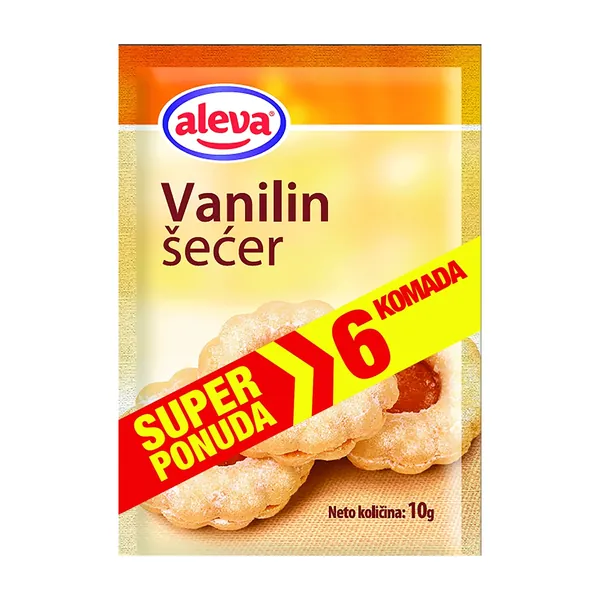 Vanilin šećer ALEVA 6x10g
