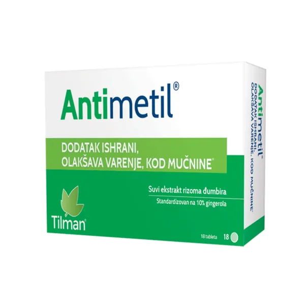 Varenje i probava EWOPHARMA Antimetil , 18 tableta