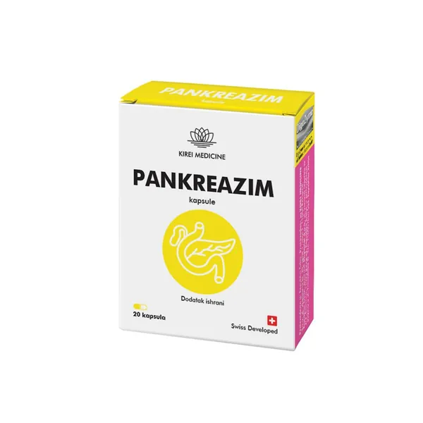 Varenje i probava KIREI Pankreazim kapsule 20kom