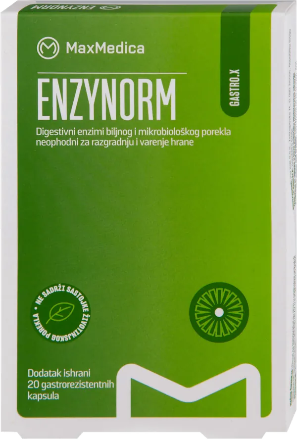 Varenje i probava MAXMEDICA Enzynorm kaps A20