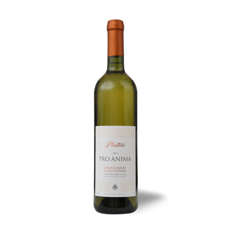 Vino belo CHARDONNAY&SAUV. PROANIMA PLANTAŽE 0,75l