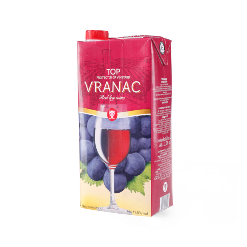 Vino crno VRANAC ŽUPA 2L