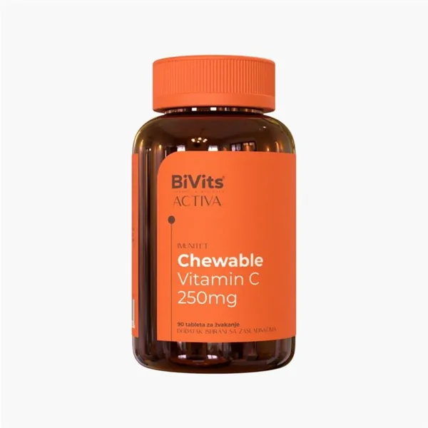 Vitamini i minerali ABELA BIVITS VIT. C 250mg CHEWABLE 90 TBL
