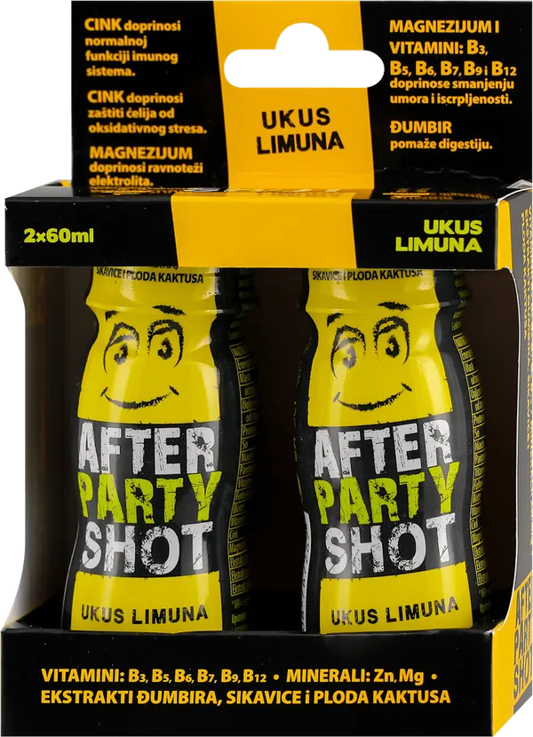 Vitamini i minerali AFTER PARTY shot 120ml