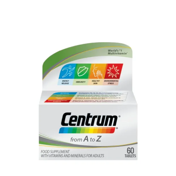 Vitamini i minerali CENTRUM A do Ž 60 tableta