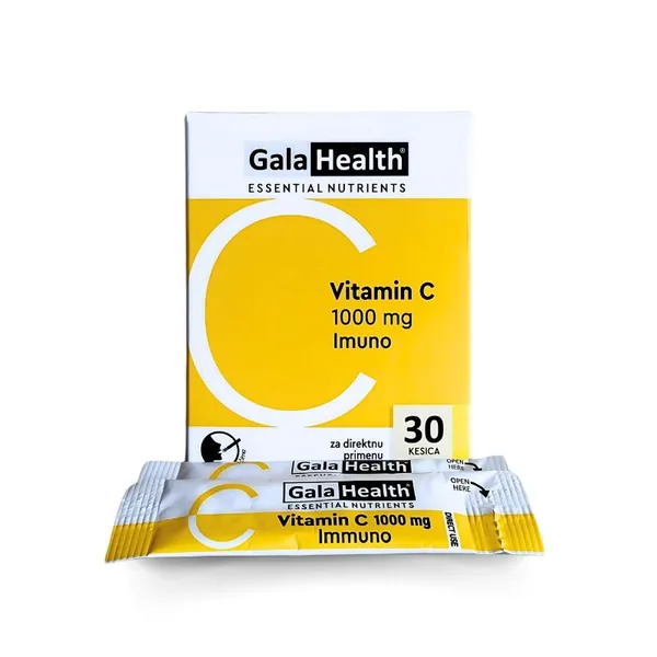 Vitamini i minerali GALAFARM Galahealth Vitamin C direkt 1000 mg 30 kesica