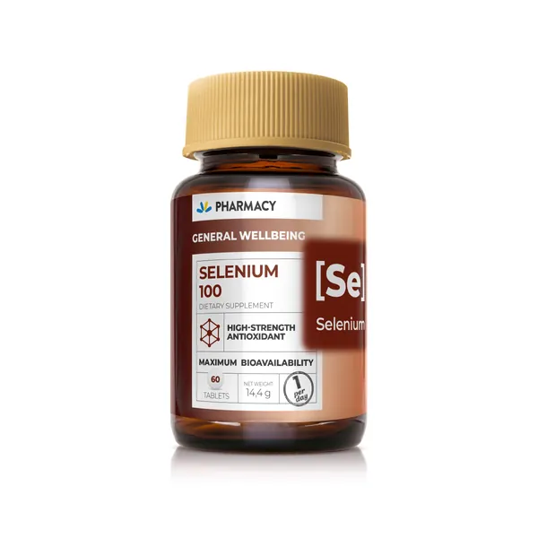 Vitamini i minerali PHARMACY Selenium 100, 60 tableta