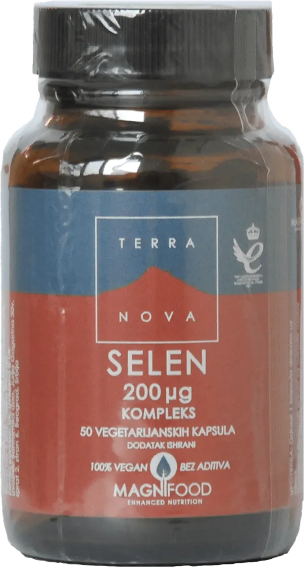 Vitamini i minerali TERRANOVA Selen 200Âµg kompleks A50
