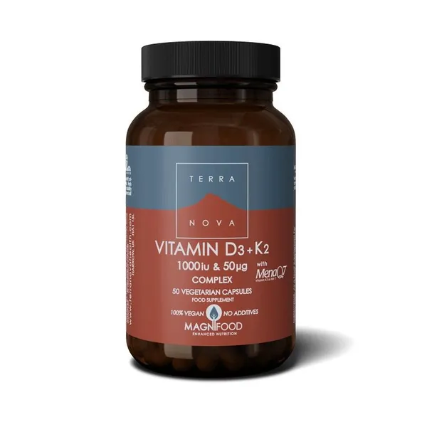 Vitamini i minerali TERRANOVA Vitamin D3 1000ij sa K2 50Âµg kompleks A50