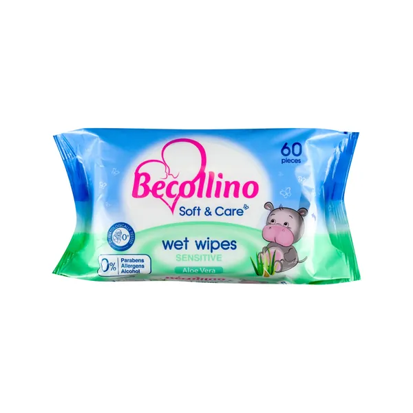 Vlažne maramice BECOLLINO Soft&Care Sensitive 60/1