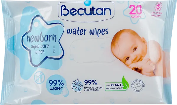 Vlažne maramice BECUTAN Aqua 20/1