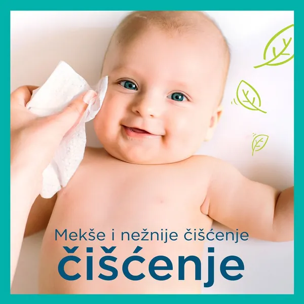Vlažne maramice PAMPERS Sensitive 52komada