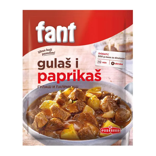 Začin FANT za gulaš i paprikaš 65g