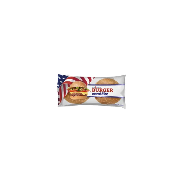 Zemičke DON DON burger 2x68g