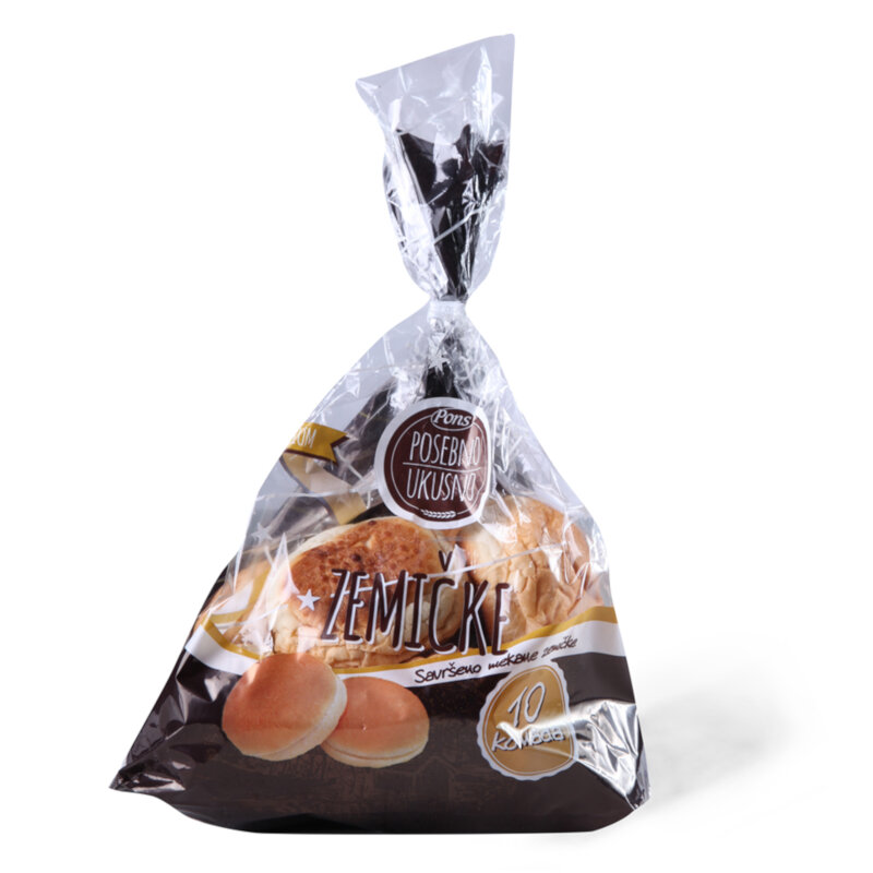 Zemičke PONS bele 300g 10/1